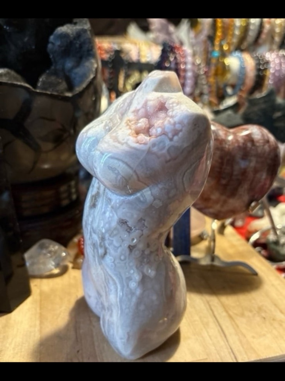 Pink amethyst lady body - Picture 3 of 10